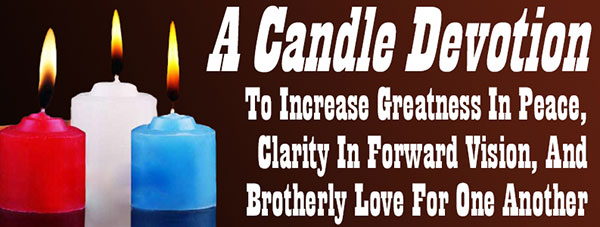 A Candle Devotion