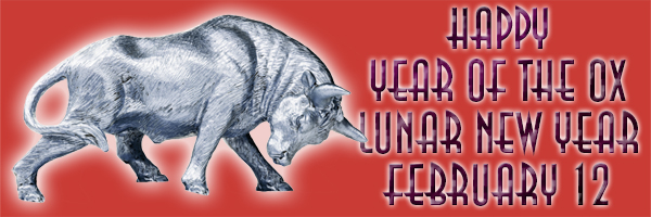 Happy Lunar New Year of the Ox image